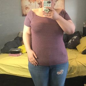 Red striped T-Shirt
